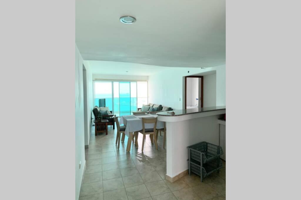 Dpto. Privado Frente Al Mar Con Vista Espectacular Apartment Salinas  Exterior photo