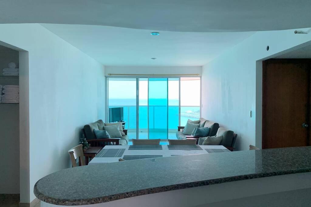 Dpto. Privado Frente Al Mar Con Vista Espectacular Apartment Salinas  Exterior photo